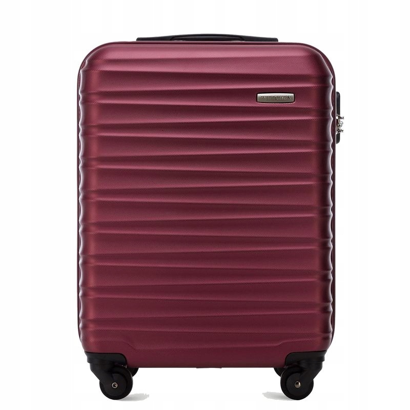 Walizka Kabinowa Abs Wittchen Groove Line 56-3A-311-31 Bordowa