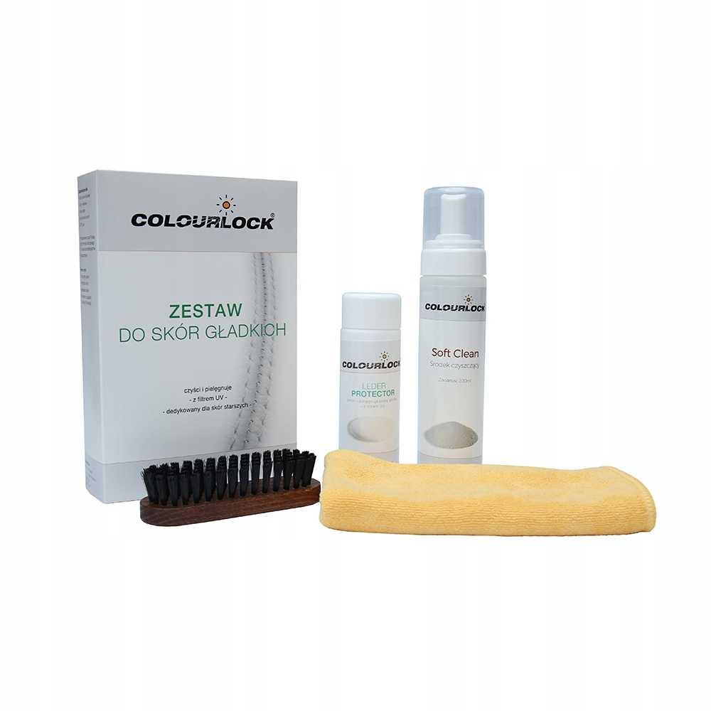 Colourlock Zestaw do czyszczenia i zabezpieczenia Skóry Używane Soft