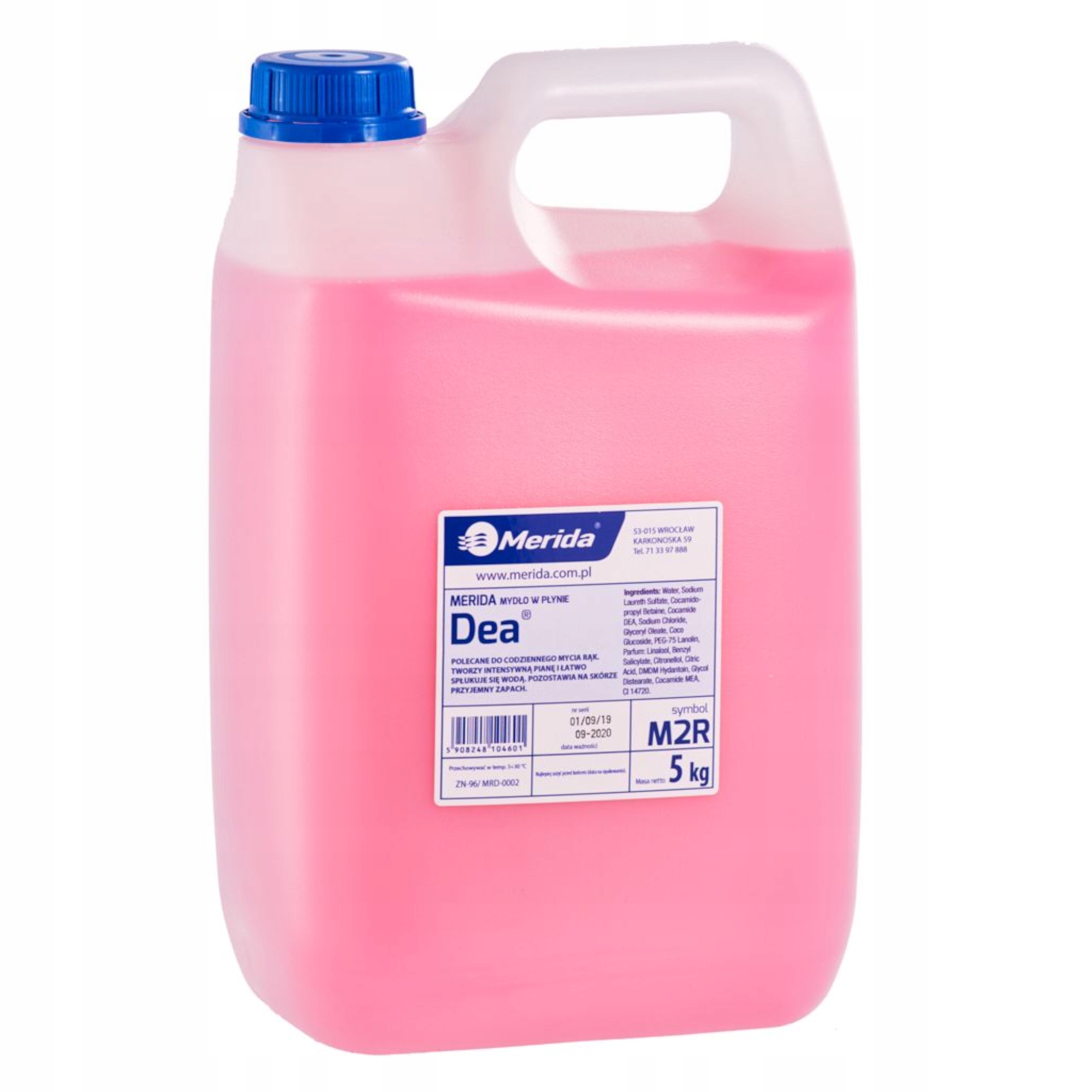 MERIDA MYDŁO W PŁYNIE DEA RÓŻOWE 5 KG, M2R