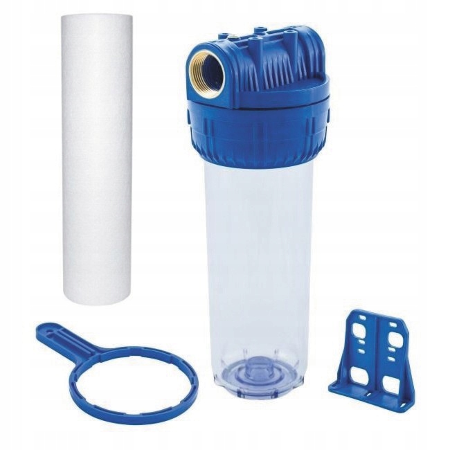 Narurový korpus vodního filtru Sada 3 dílů 1/2" Věšák Na Filtr