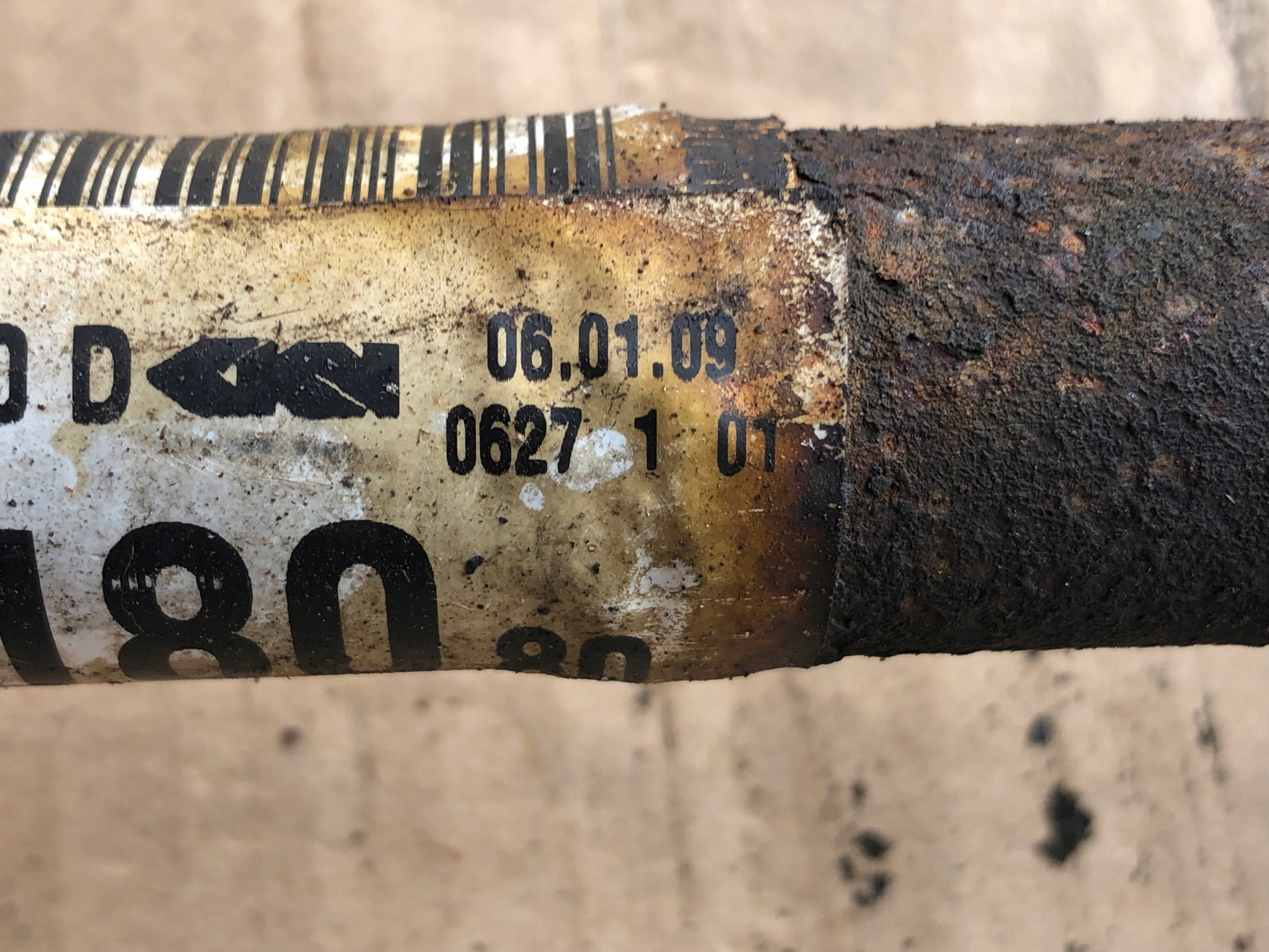 semi-axis left PEUGEOT 207 9659318080