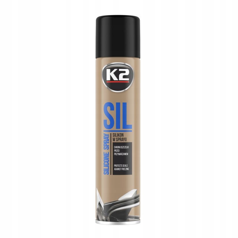 

Silikon Spray Smaruje, Zabezpiecza Uszczelki k633