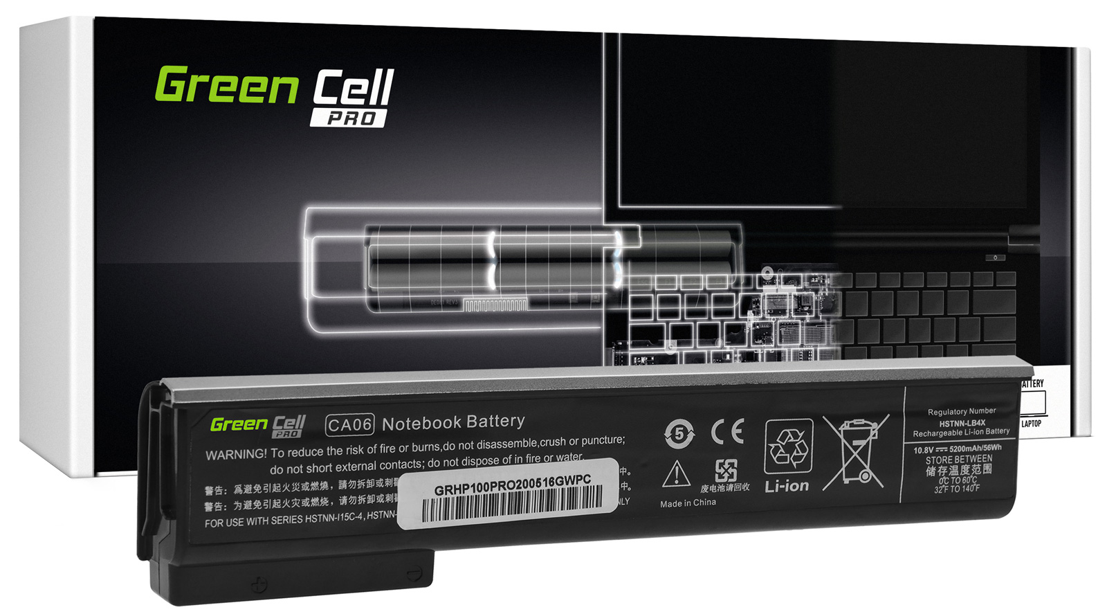 Bateria CA06XL CA06 718754-001 do Hp ProBook 640 645 650 655 G1 5200MAH