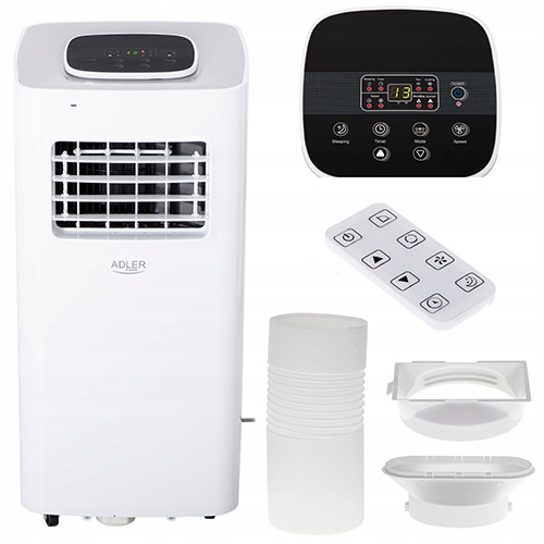 Klimatyzator 3w1 Adler 1500W,5000BTU do 20m² od 15-31°C 220m³/h