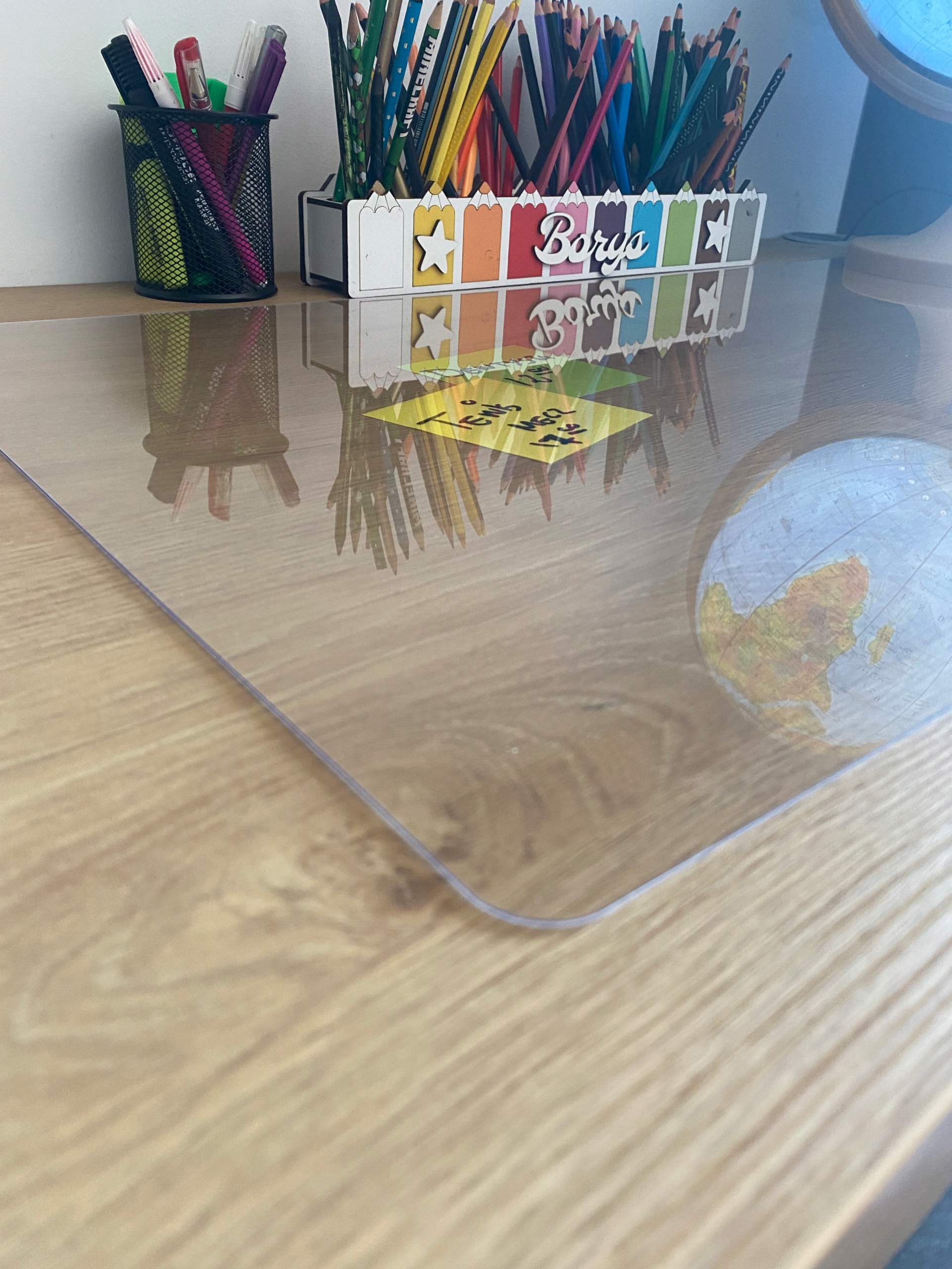 mata na biurko stół 120x60 cm przezroczysta gr.1mm Marka matoMAT