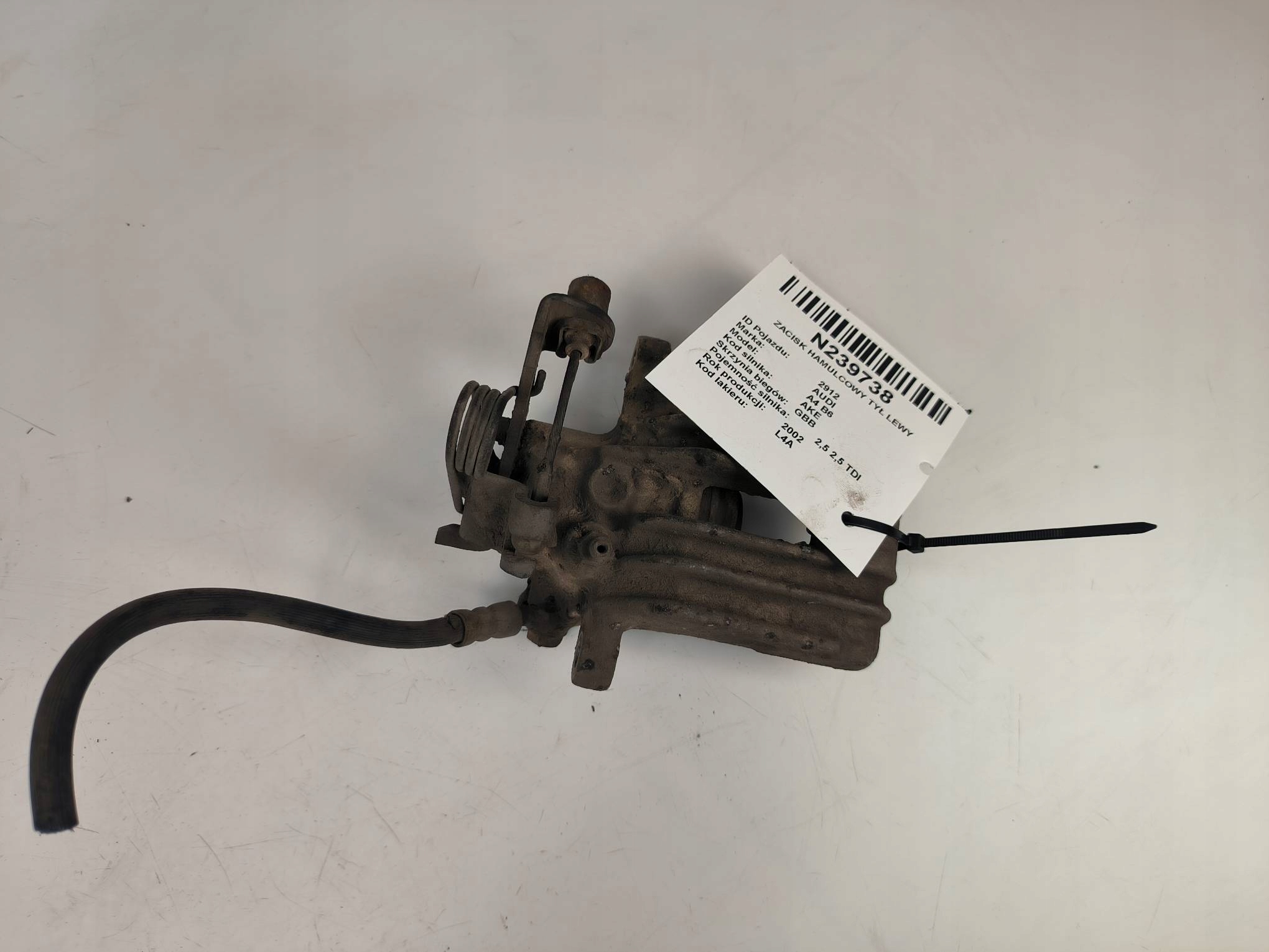 caliper brake rear part left AUDI A4 B6