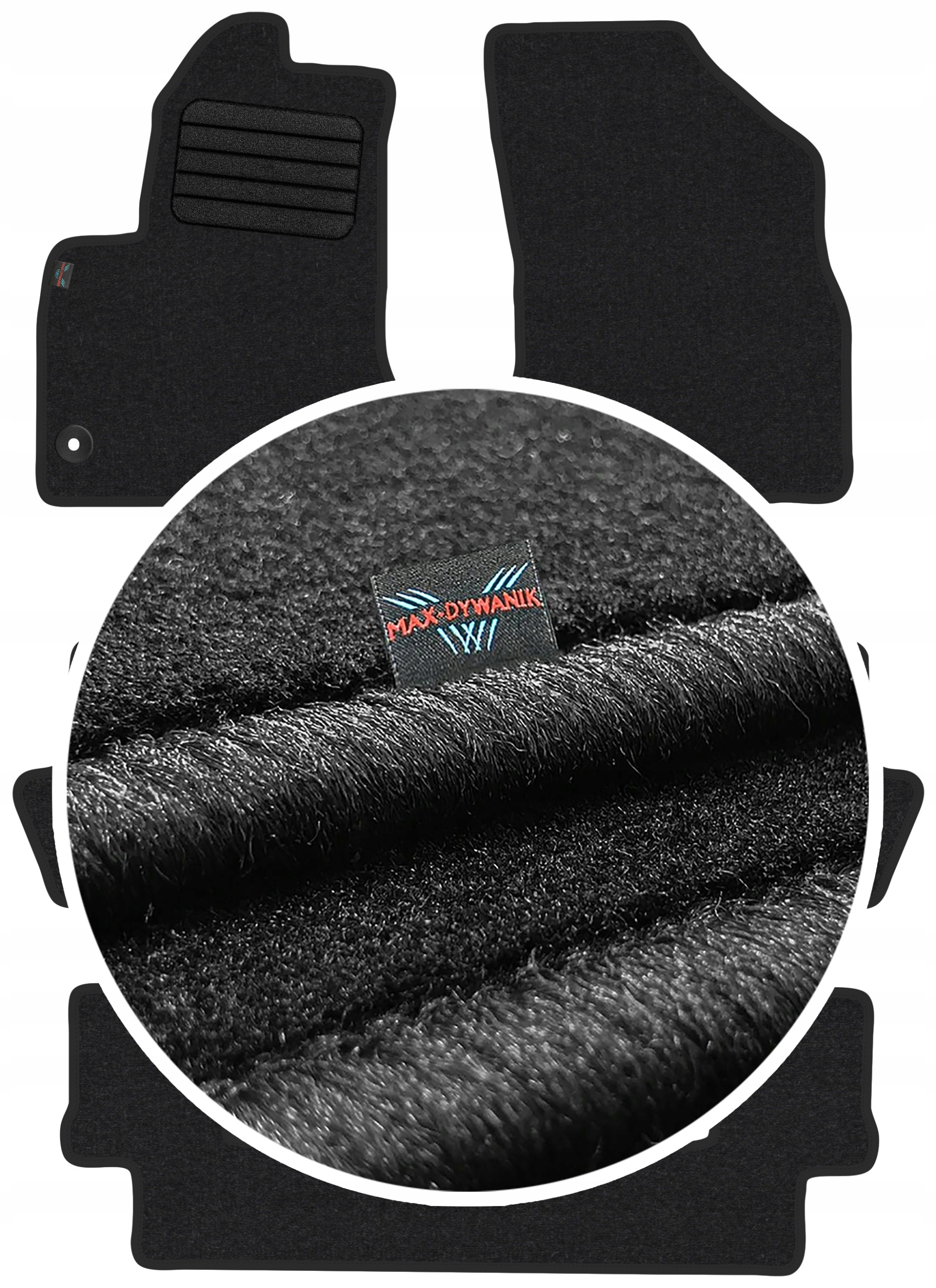 C4 Grand Picasso 7os 06-13 Velúrové stierače