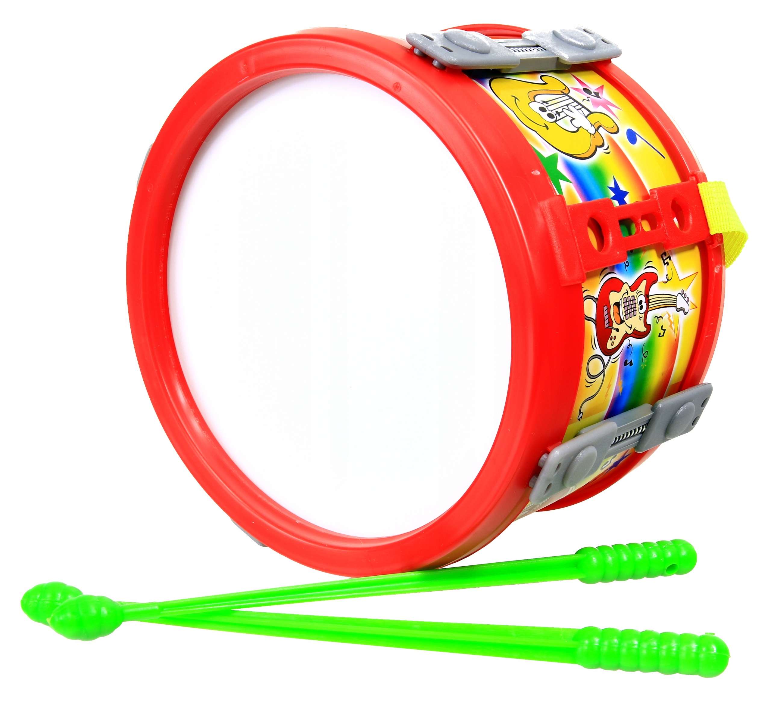 

Bęben Bębenek Muzyczny Zabawka 15cm Produkt Polski