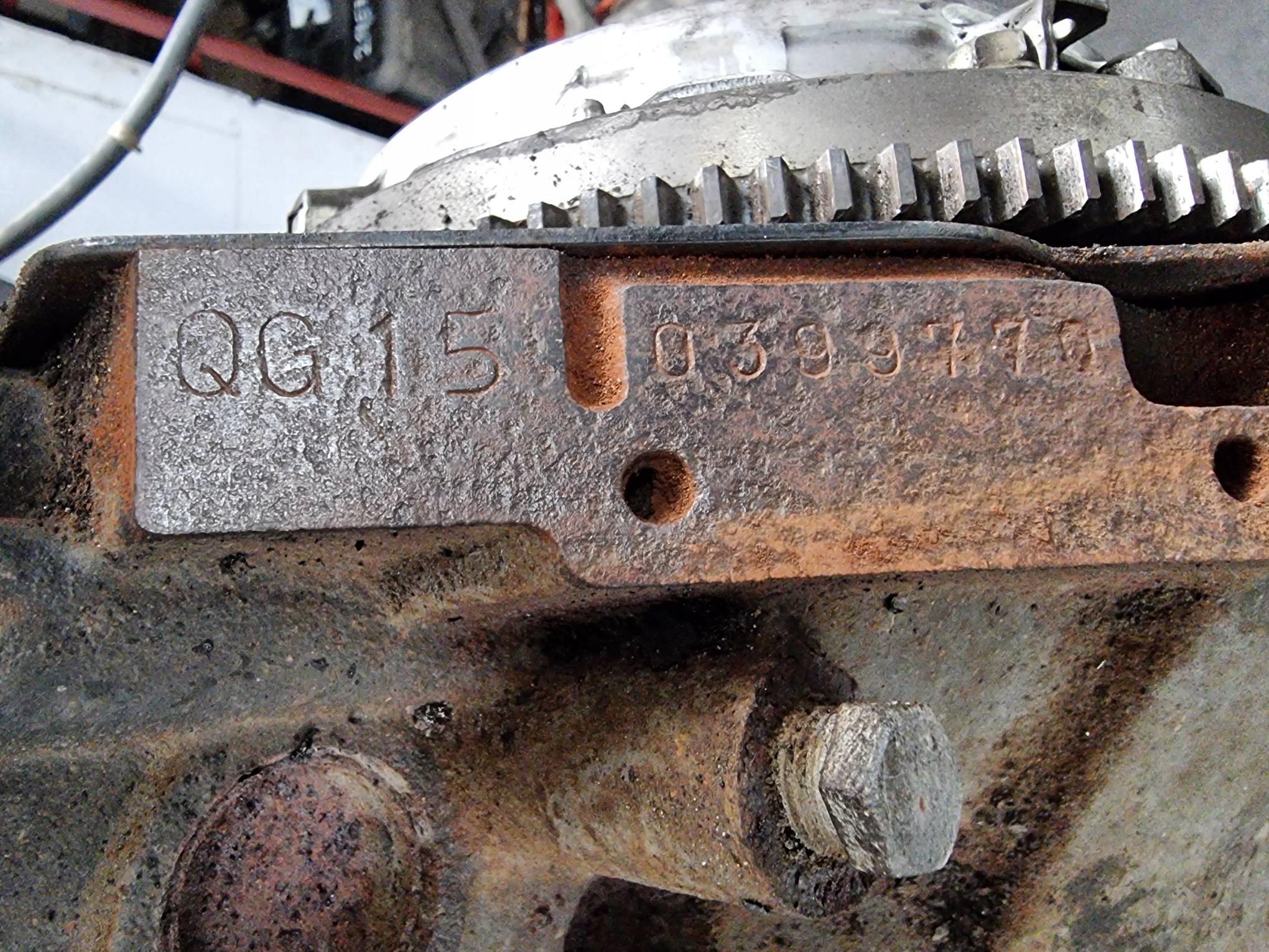 engine pillar QG15DE 1.5 89 KM NISSAN ALMERA