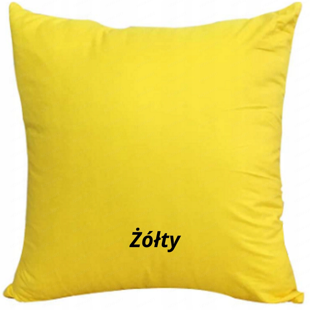 POSZEWKA NA PODUSZKĘ 40x40 GŁADKA DUŻO KOLORÓW Szerokość produktu 40 cm