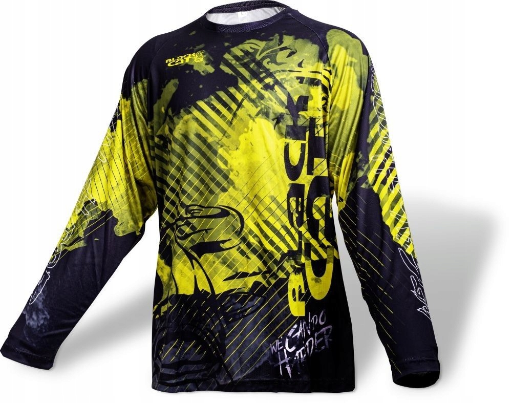 Koszulka Black Cat Fishing Jersey 3XL Rozmiar: XXX-Large (XXXL)