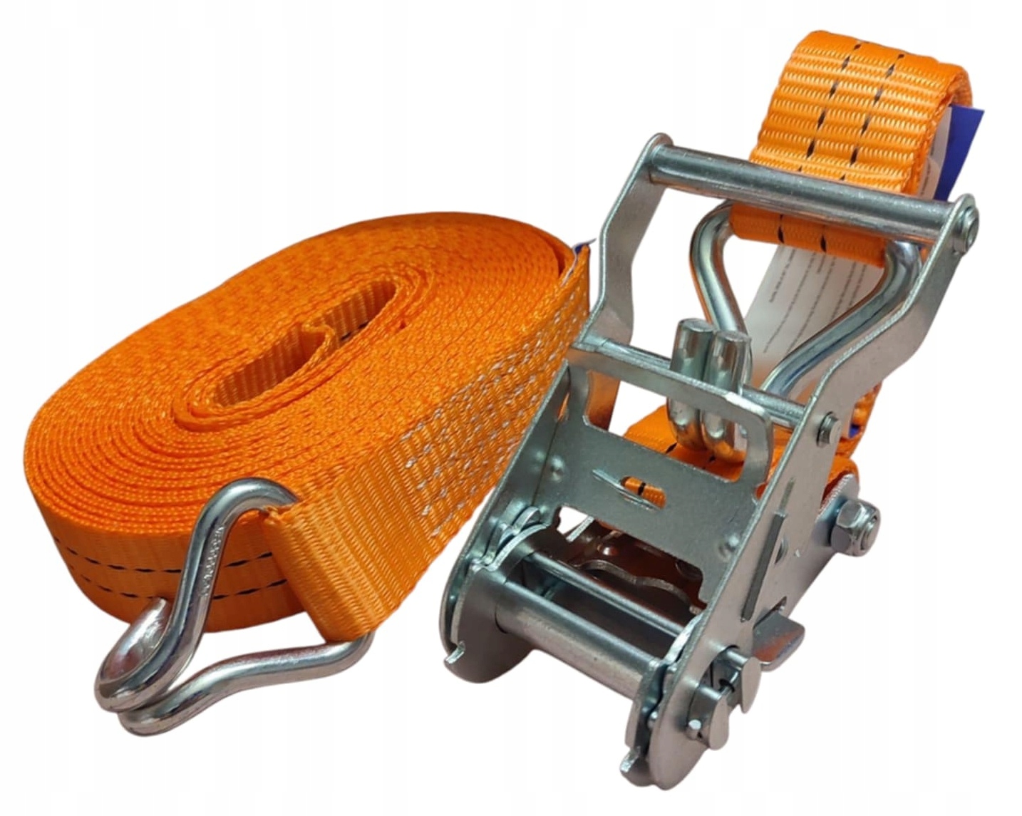 Pas Transportowy 6m 35mm 2t Mocne pasy transportowe komplet z napinaczem Gs