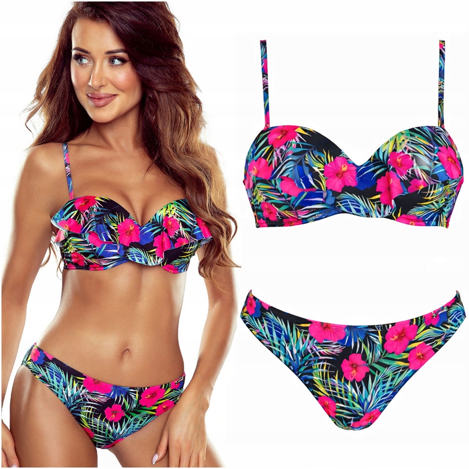 Dámské dvoudílné plavky Gabbiano Push Up Carmen Pl 38B/M