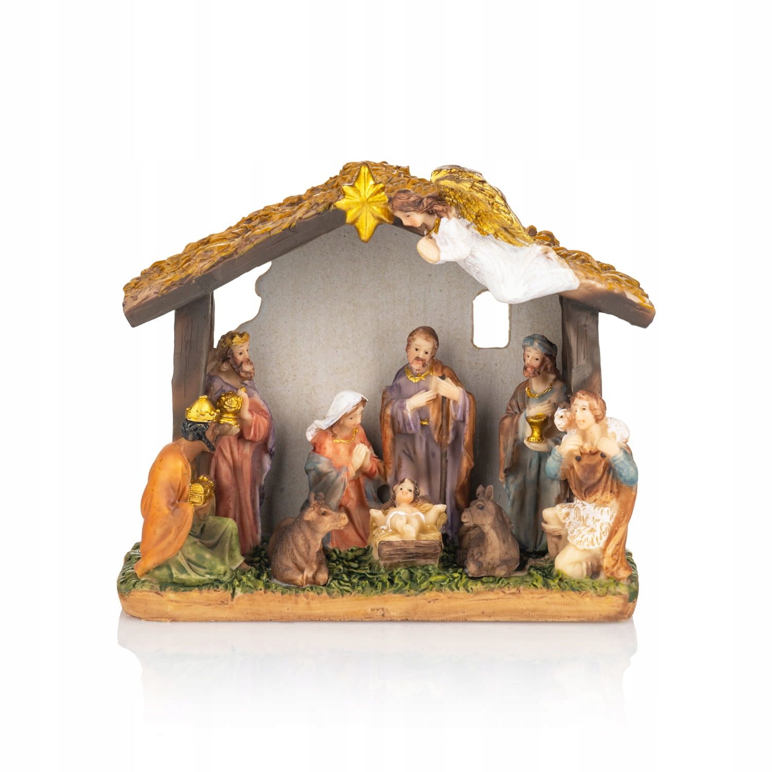 

Szopka betlejemska 11 cm Stajenka Boże Narodzenie