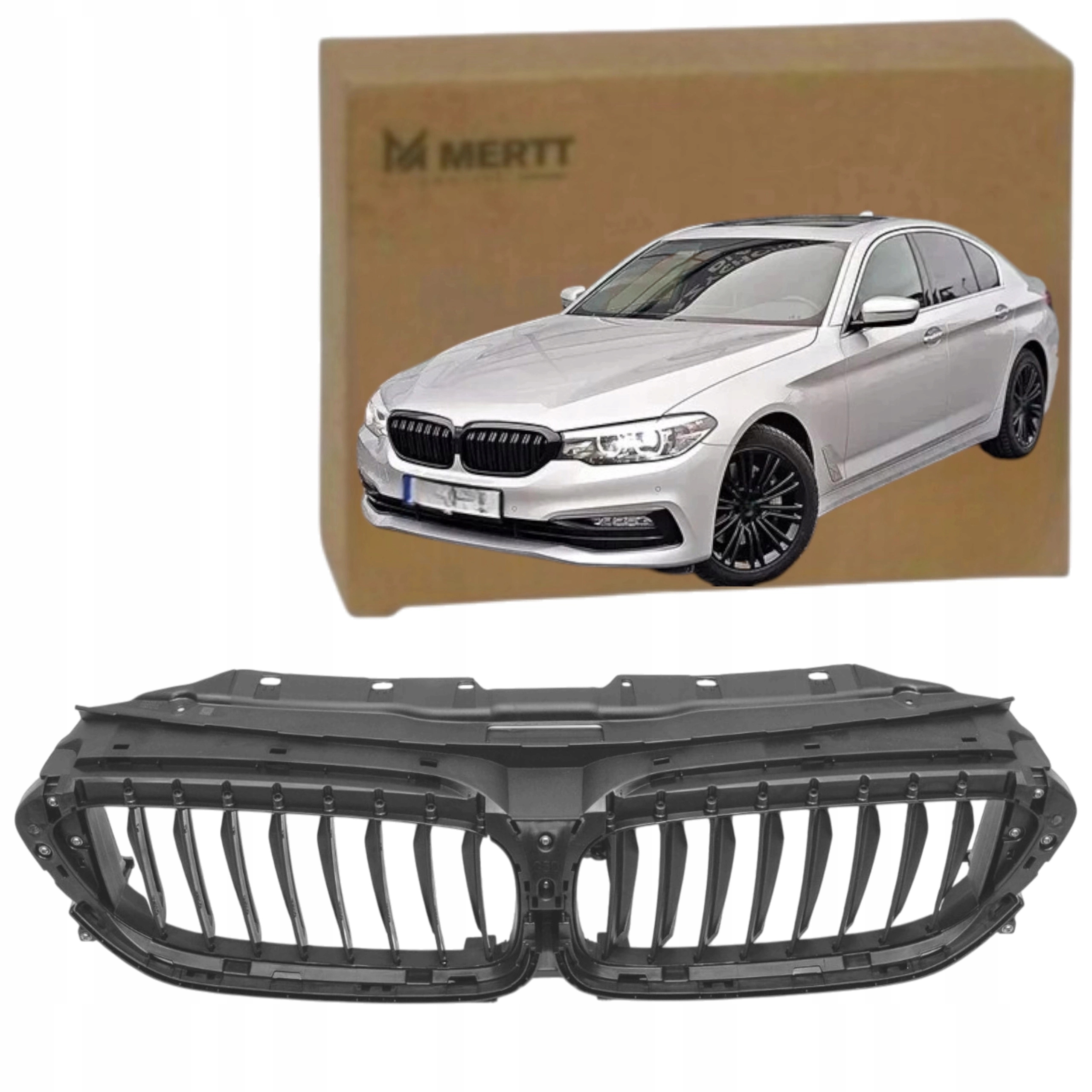 Kanál Volant Vzduch Přední Pás Vstup 7497279 Bmw 5 G30 G31 2017-2020