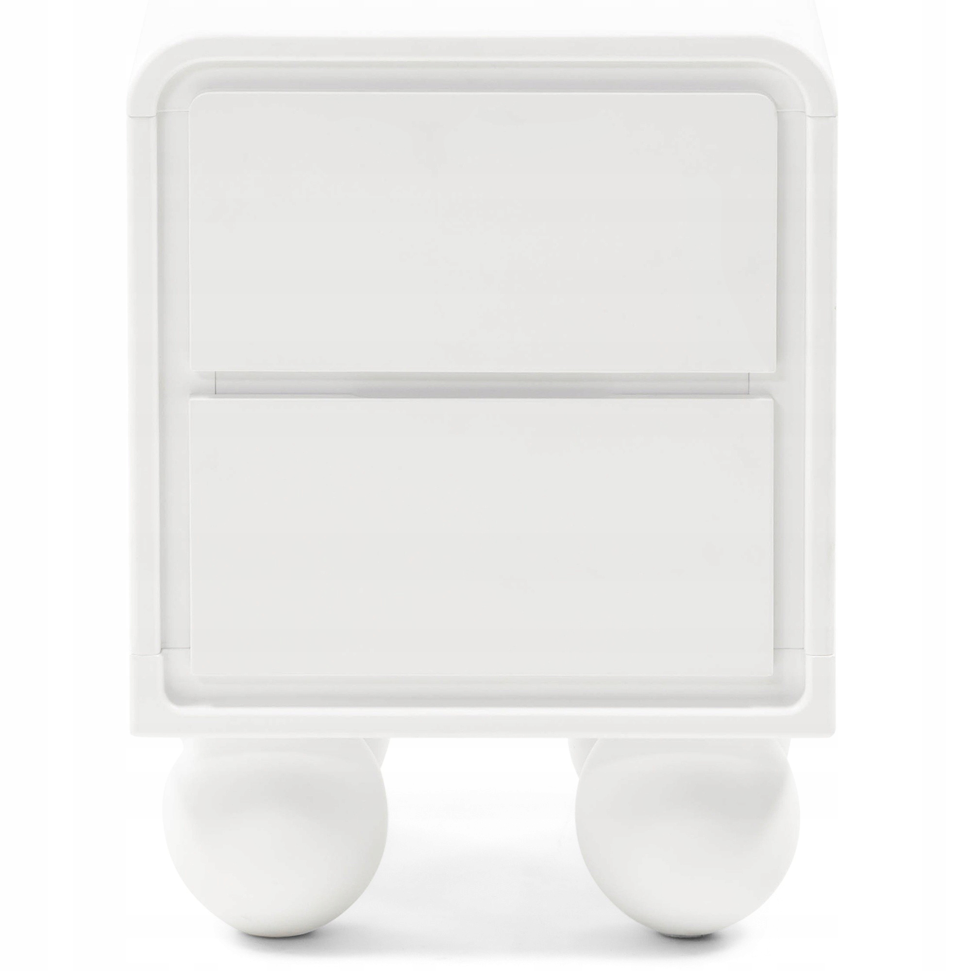 Nočný stolík Lauria 45 cm biely