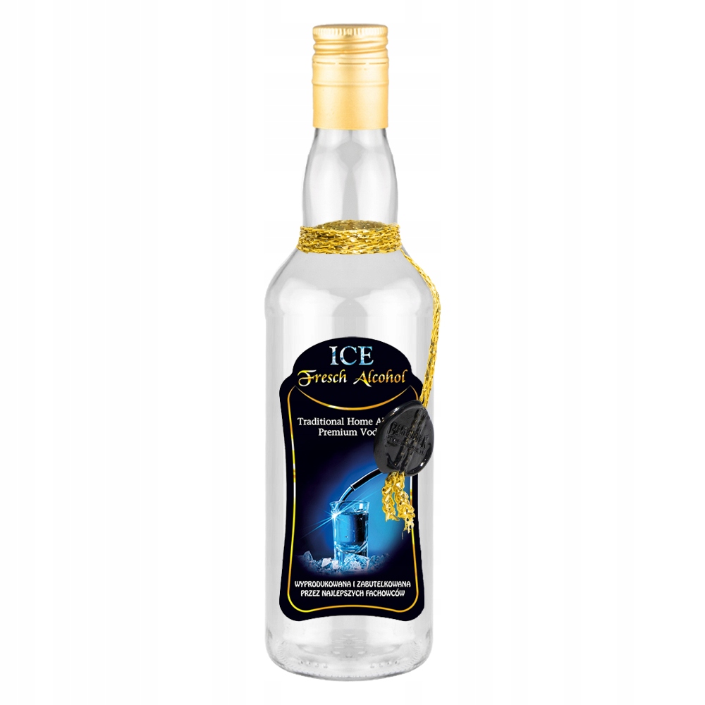 

Butelka zdobiona monopol 500ml Ice Wódka Lodowa