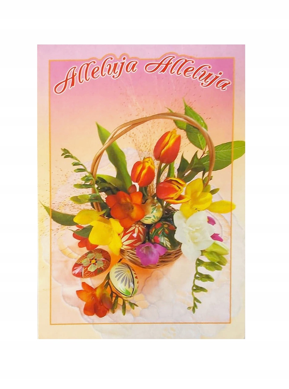 

Kartka Świąteczna Wielkanoc życzenia Agamis W023