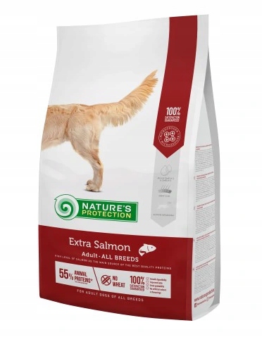 Nature's Protection karma sucha dla psa Salmon łosoś 12 kg