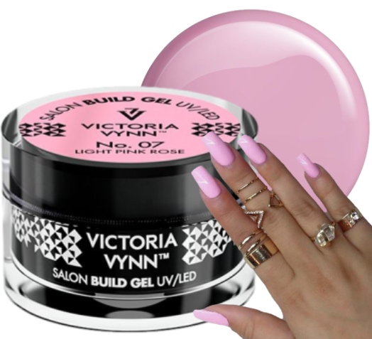Build Gel Uv/led Żel Budujący 07 Light Pink Rose