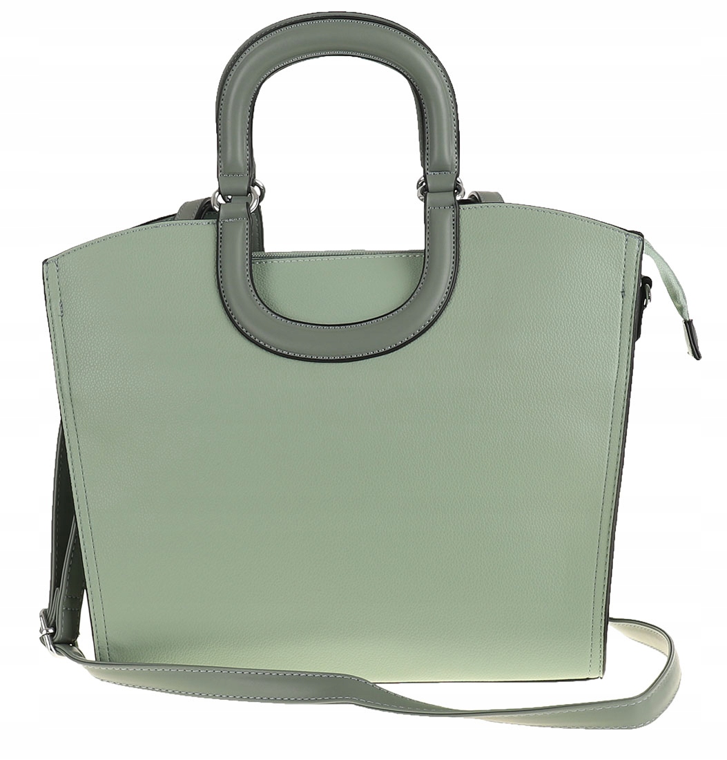 Maria C. Torebka Damska kuferek zielony listonoszka MC664 green