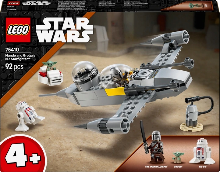 Lego Star Wars Mando, Grogu a stíhačka N-1 Starfighter 75410