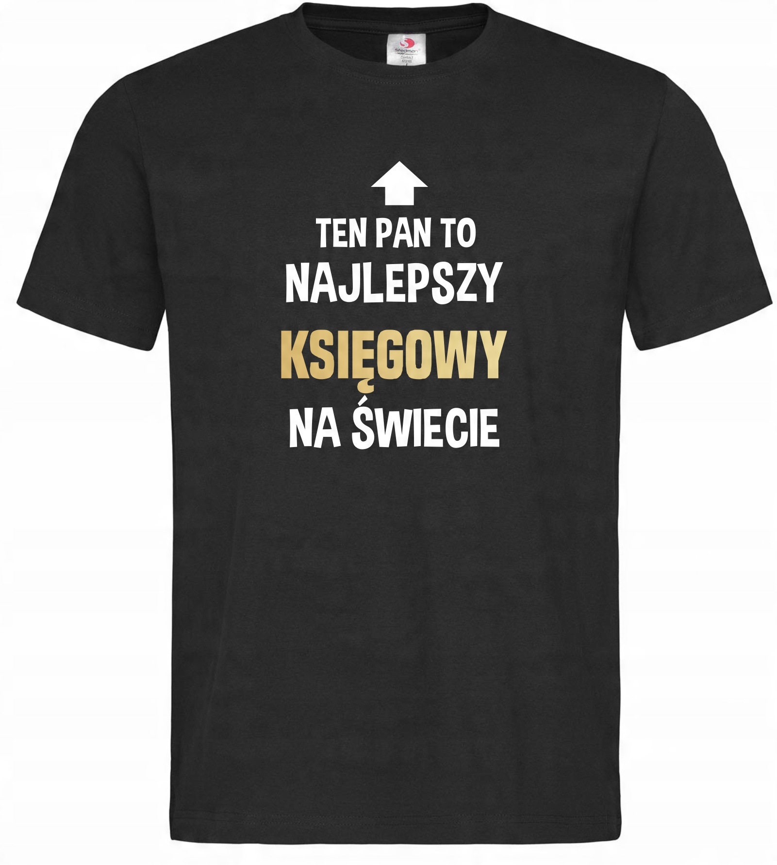 

koszulka Najlepszy Księgowy zabawny nadruk XXL