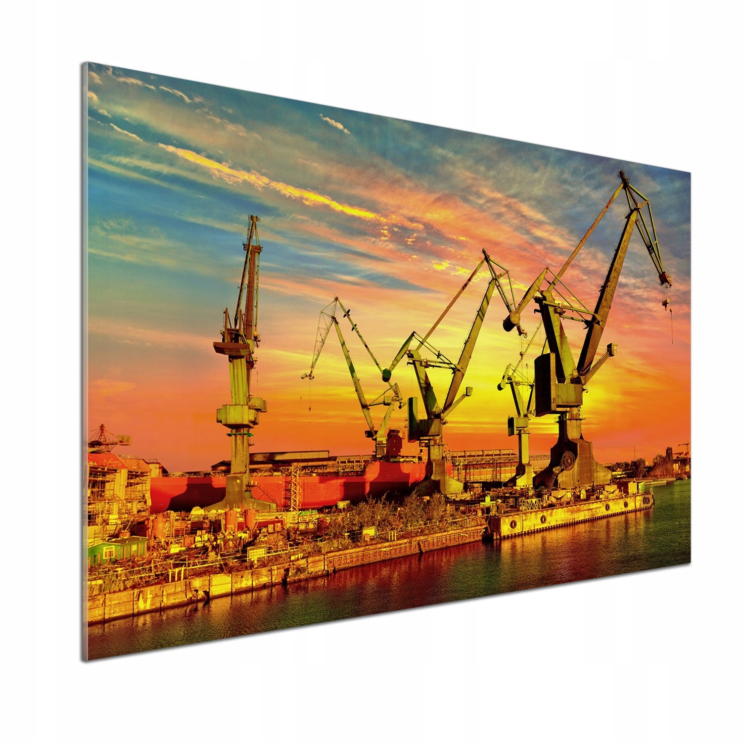 Panel do kuchyne Lodenica v Gdansku 100x70 Lepidlo