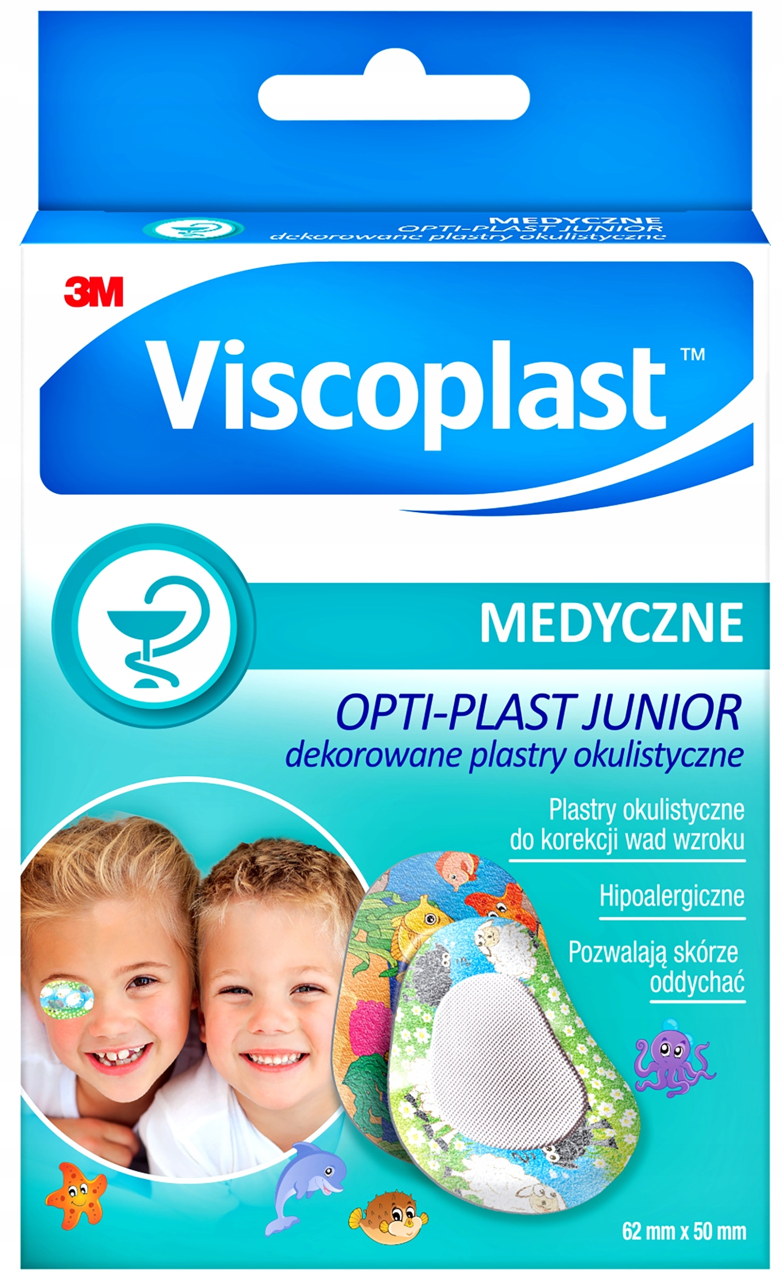 

Plast.OPTI-PLAST 62x50mm /junior/dekorow.