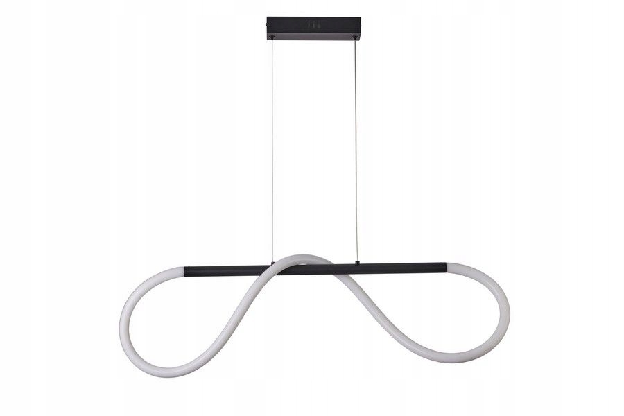 Moderní černá Led lampa do obývacího pokoje Savanah