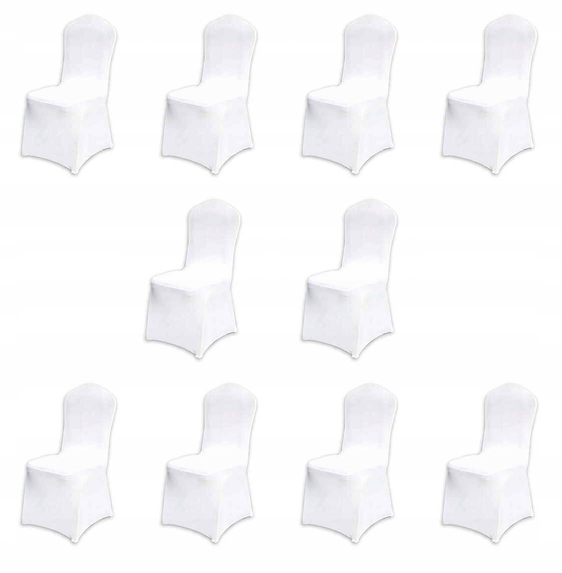 

Pokrowiec Na Krzesło Elastyczny Pakiet 10 Szt