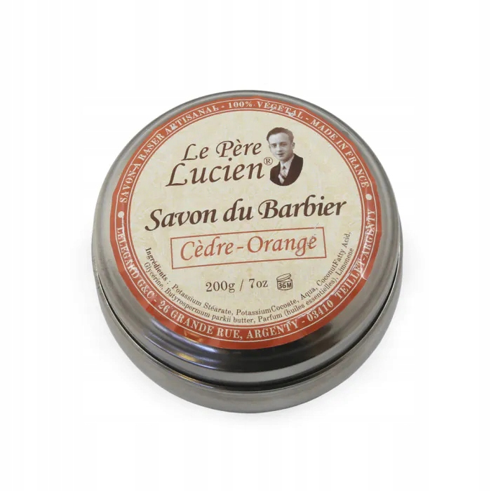 Le Pere Lucien Cedre-Orange Mydło do golenia 200g