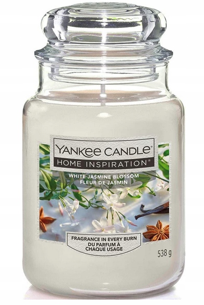 

Yankee Candle White Jasmine Blossom 538g