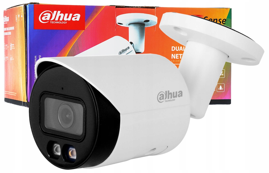 8MPx vonkajšia Ip kamera Dahua IPC-HFW2849S-S-IL-0280B Dual Light