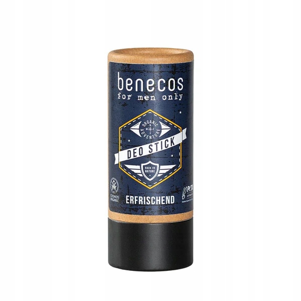 Deodorant v tyčince pro muže, přírodní, osvěžující, 40 g