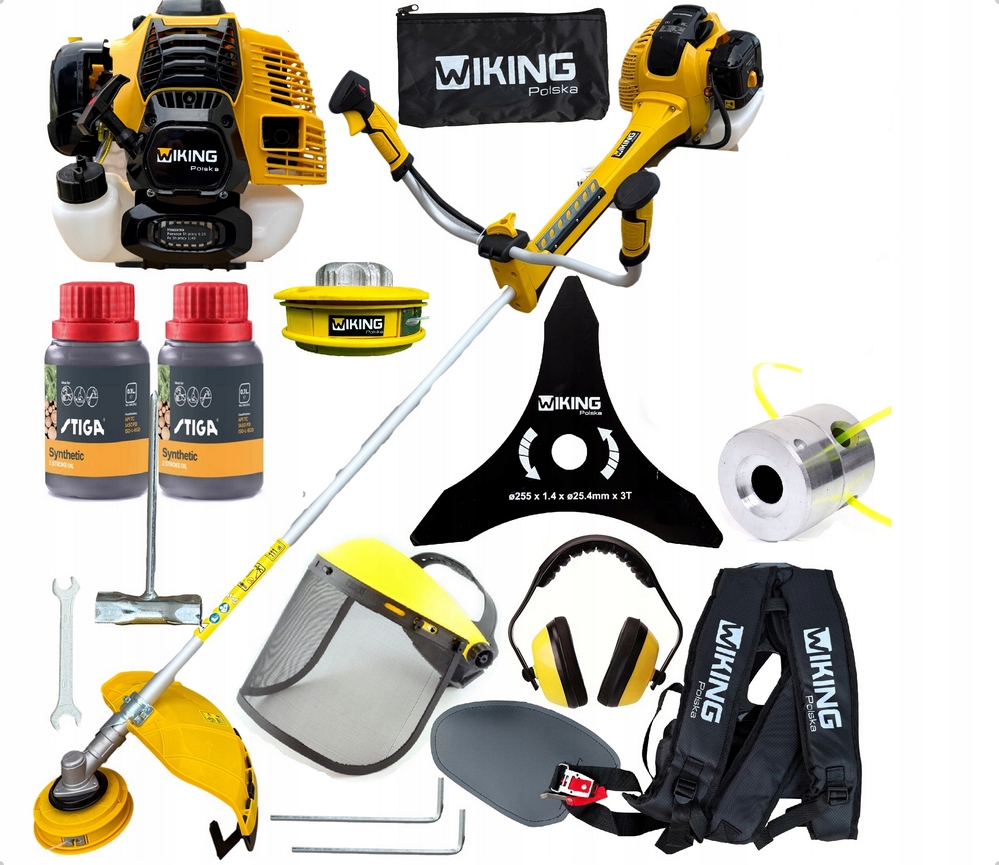 Profesionalna Kosa Spalinowa Podkaszarka Kosiarka 62cc +olej Stiga