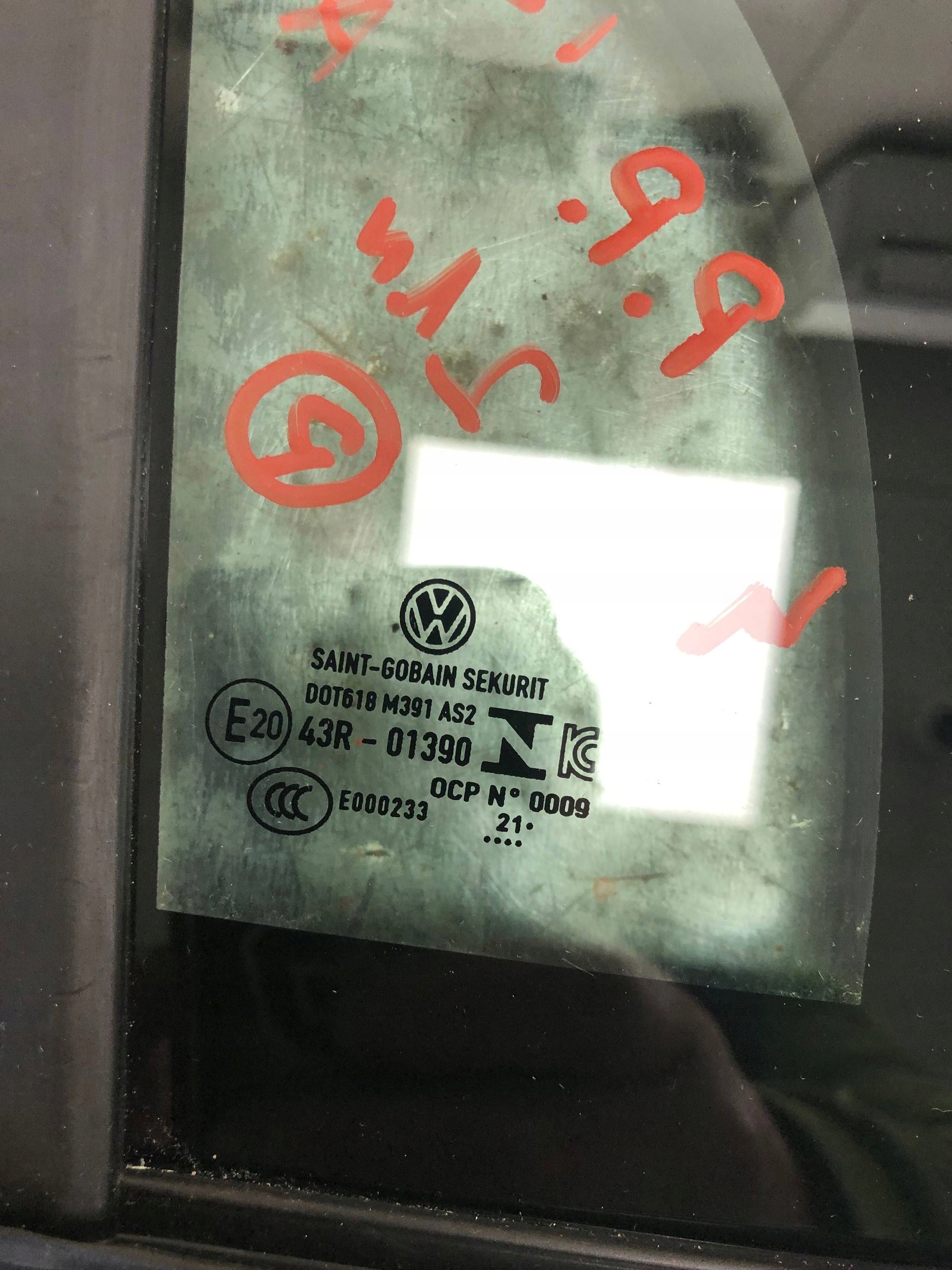 window bodywork right front AS2 VW ID4 ID.4 11A845114