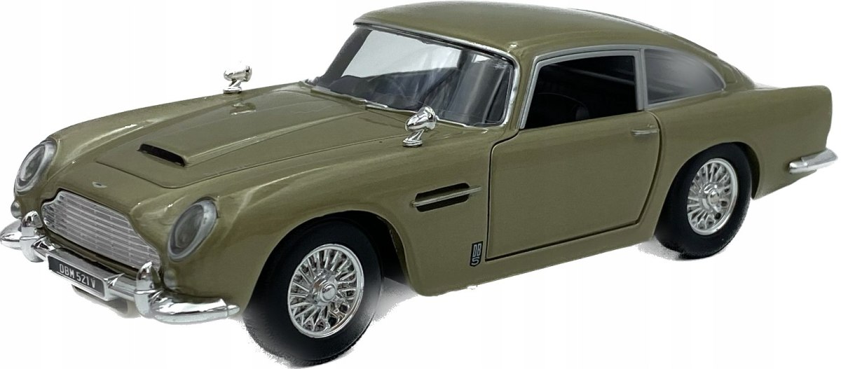 Aston Martin DB5 1:24 model Motormax 79375 zlatý