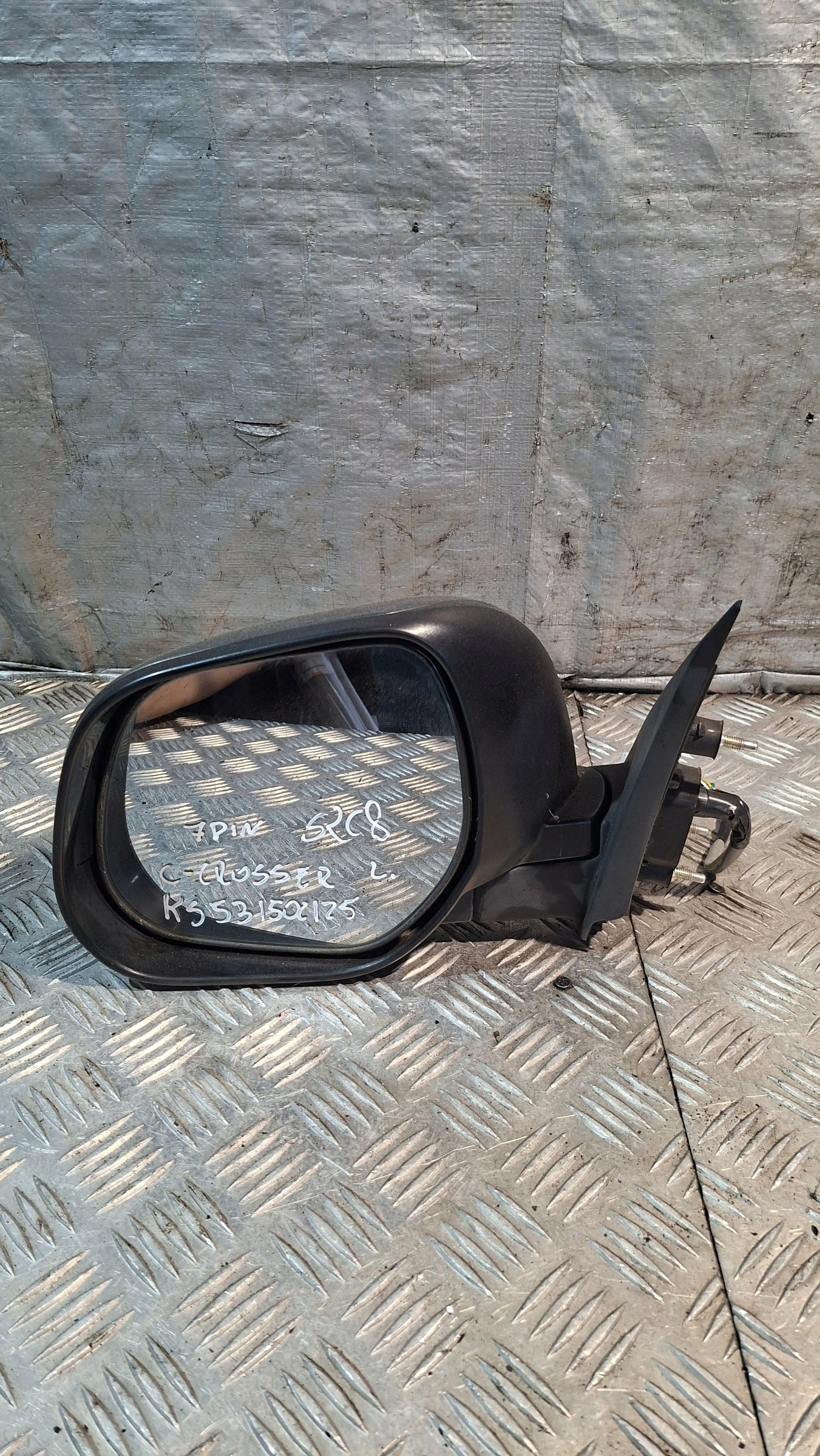 mirror left 7 PIN CITROEN C-CROSSER