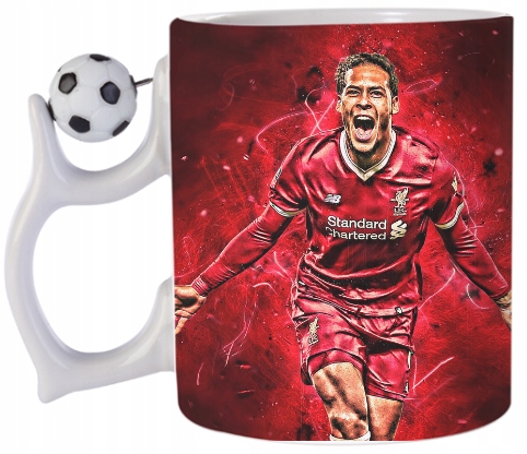 

Personalizowany Kubek Piłka Virgil Van Dijk