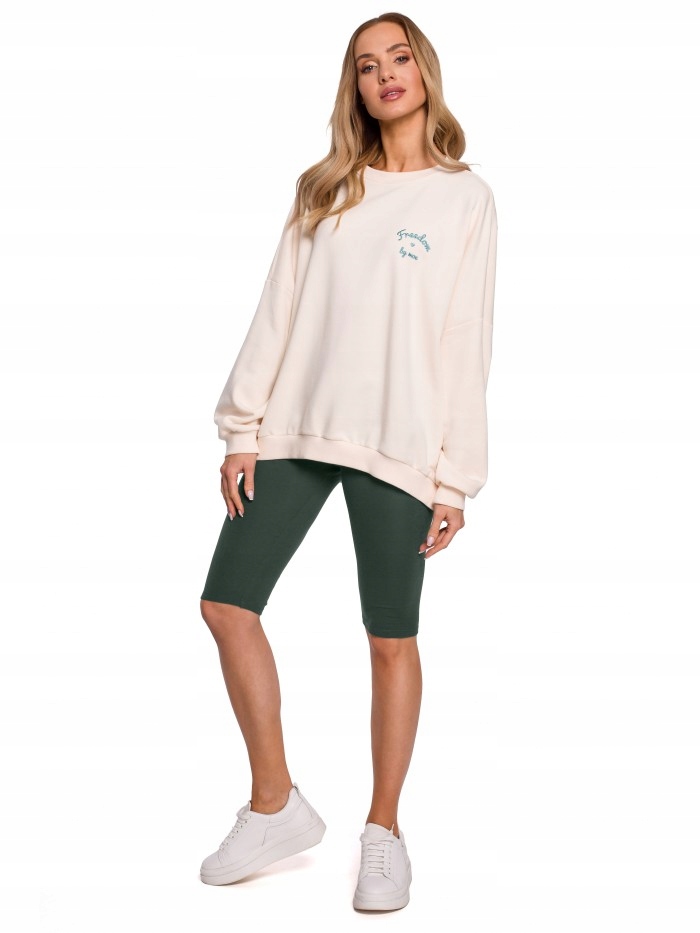 

Eu XL M593 Krótkie Legginsy Typu Kolarki - militar