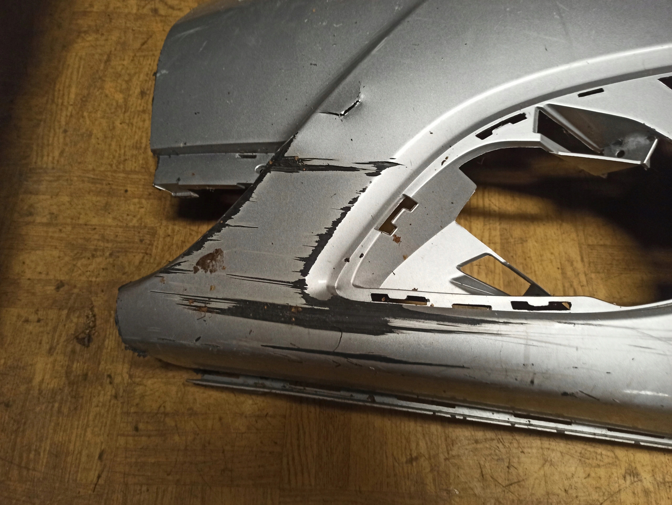 OPEL MERIVA B bumper left brackets supports MOCOWANI
