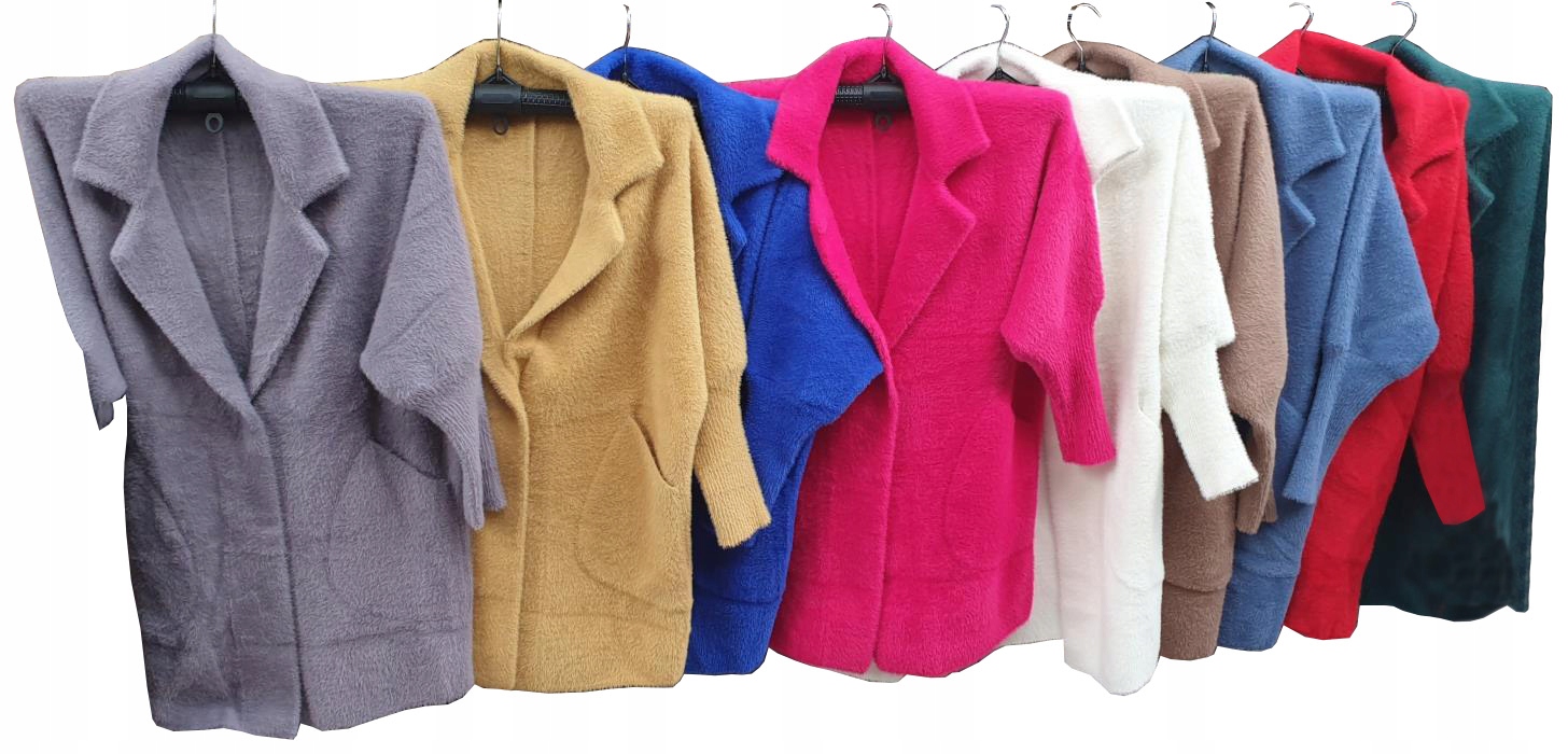 

Płaszcz Alpaka Długi Płaszczyk Wełna Kurtka S