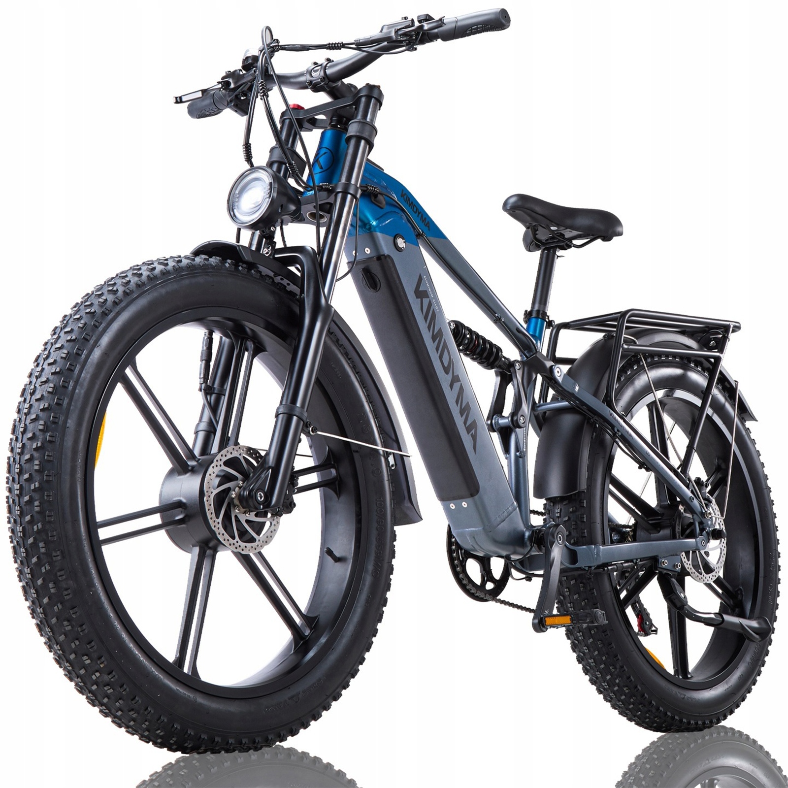 26" Elektrokoloběžka Kimdyma K03, Dva Motory 2000W, Baterie 20Ah, Rychlost 50 km/h, Dojezd 100 km, Mtb