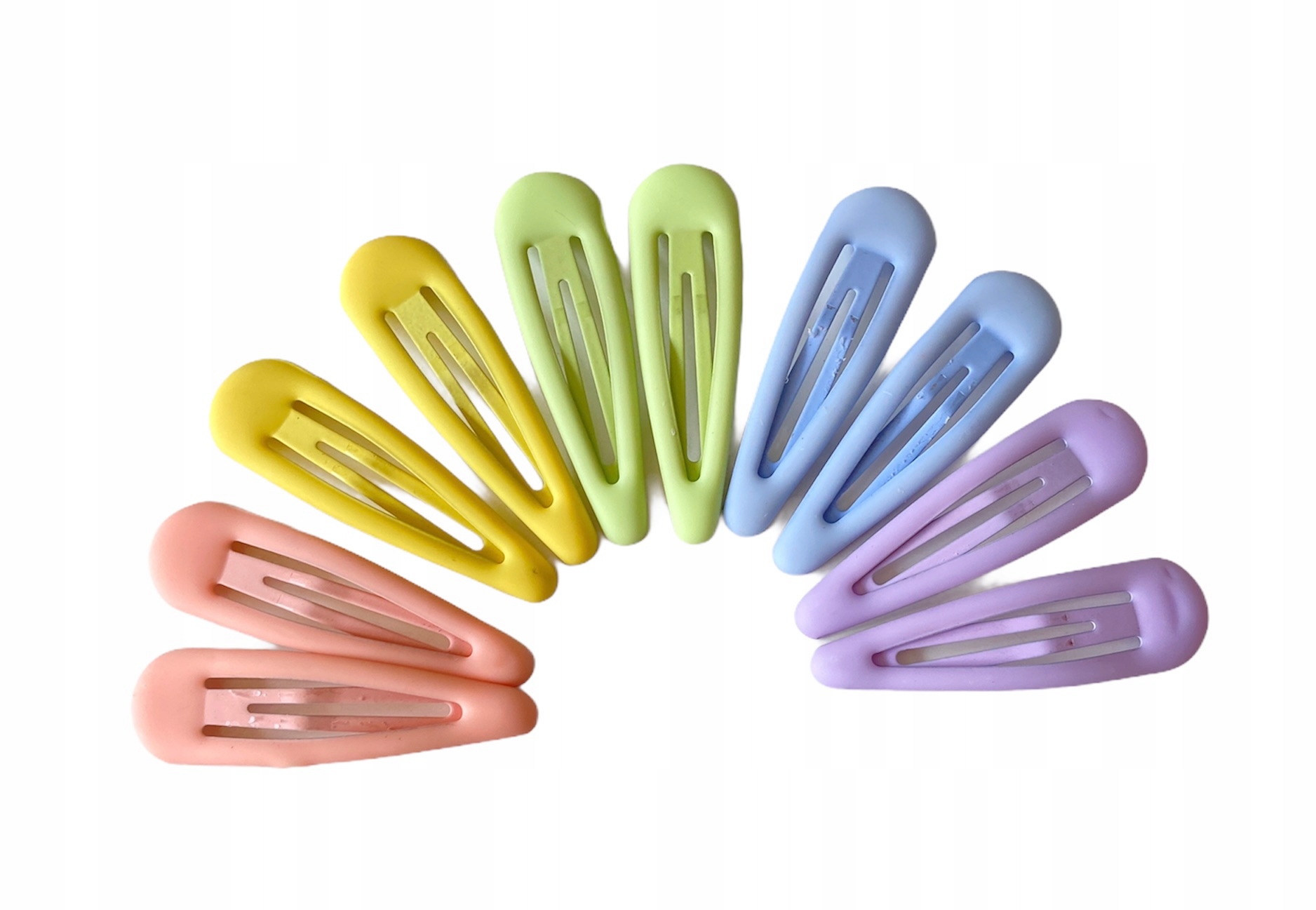 

Spinki Do Włosów Pyki Pastelowe Matowe 10 Szt