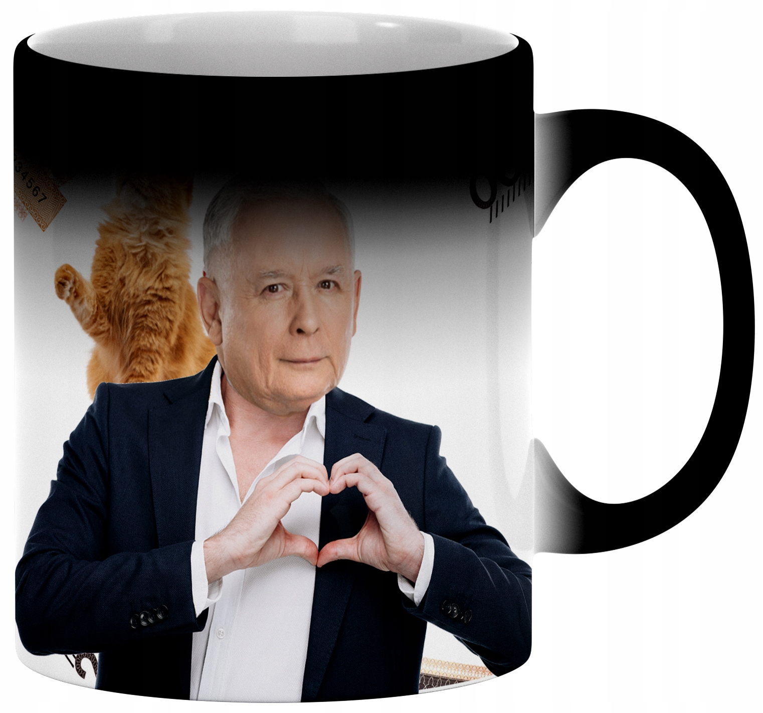 

Śmieszny Kubek Prezesa Magiczny Z Kaczyńskim Pis