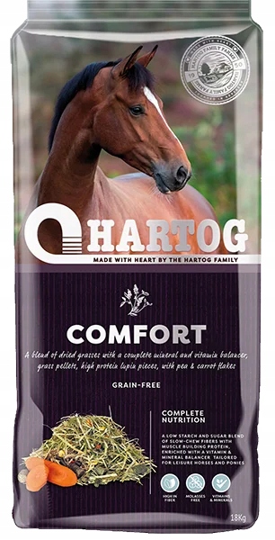 Krmivo pro koně Hartog Comfort bez obilovin, nízký škrob 1 kg Hartog