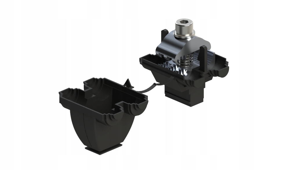 

Zacisk Jednostronny Alpar Z106 Aluminium/plastik