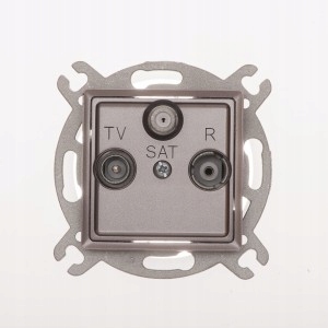 Polmark Rosa Anténní zásuvka R-tv-sat koncová