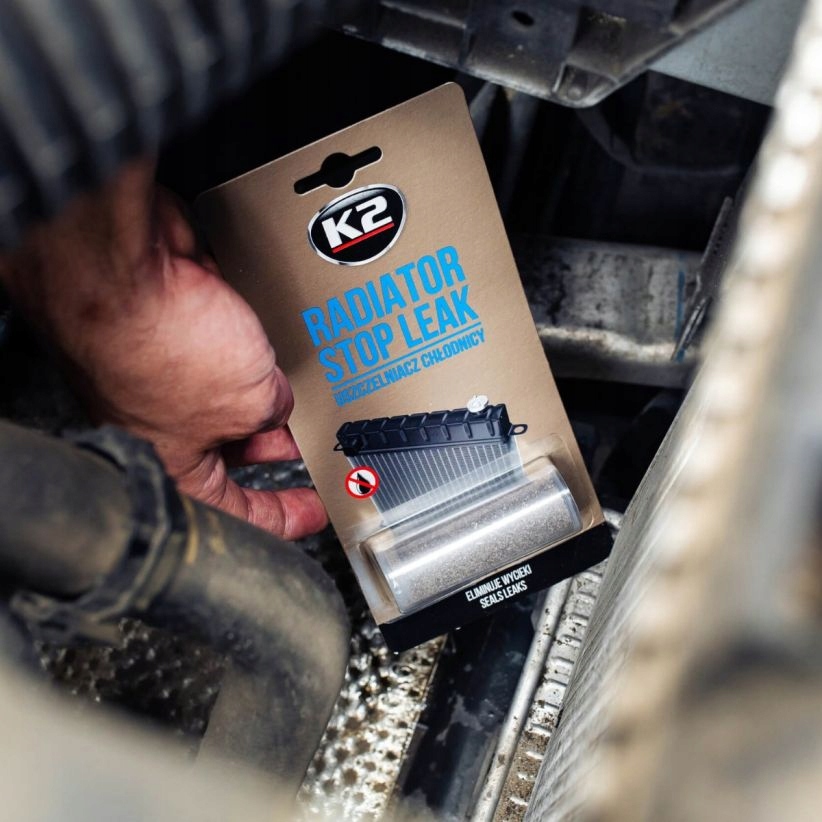 K2 RADIATOR STOP LEAK USZCZELNIACZ CHŁODNICY 18,5G Stan opakowania oryginalne